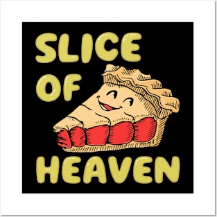 "Slice of Heaven", Retro Design Posters and Art